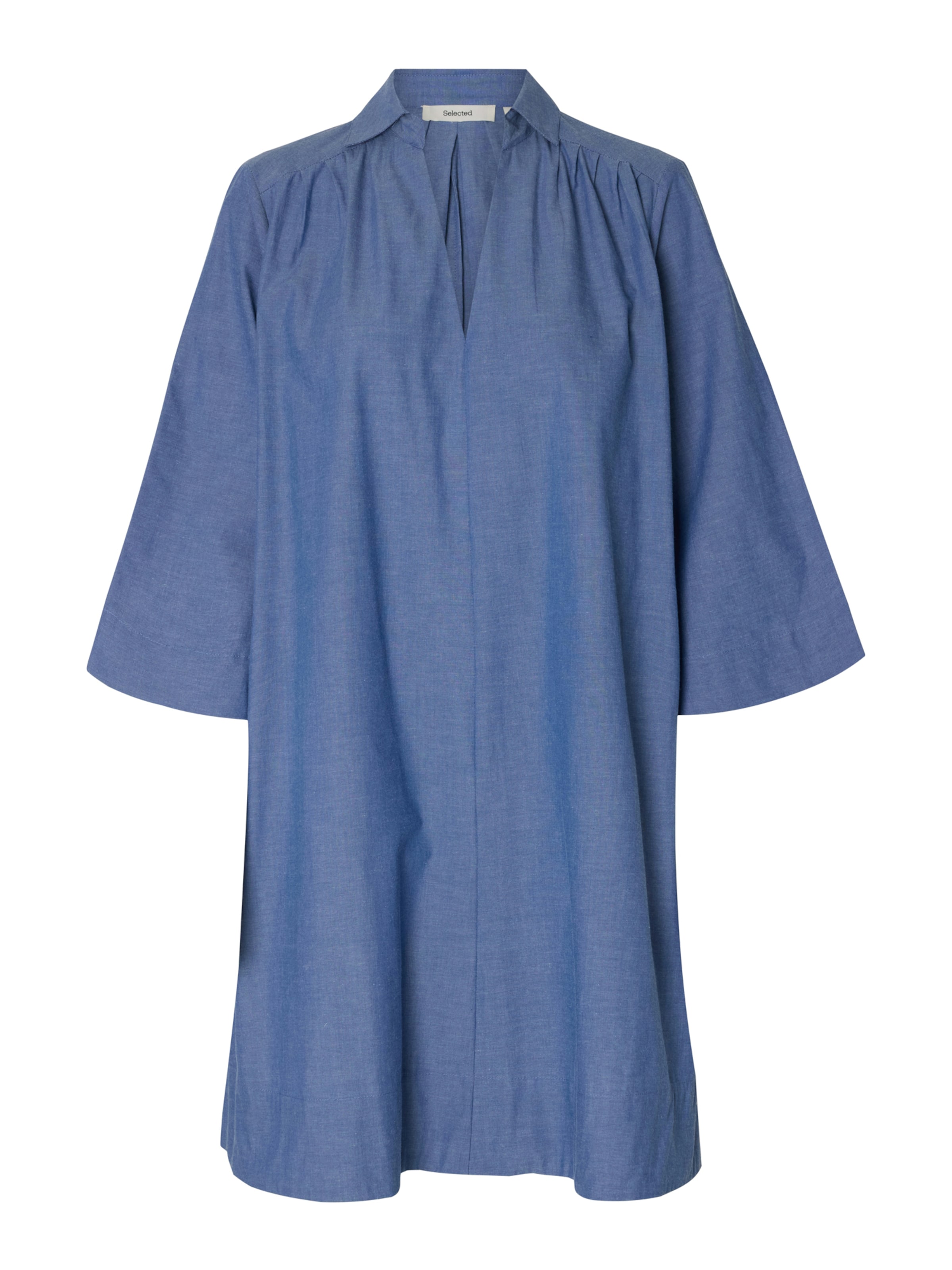 SELECTED - Vestido en azul: frente