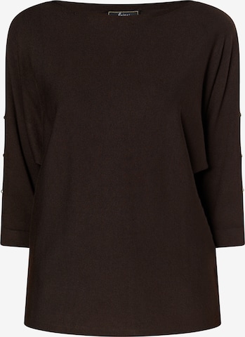 Pull-over faina en marron : devant