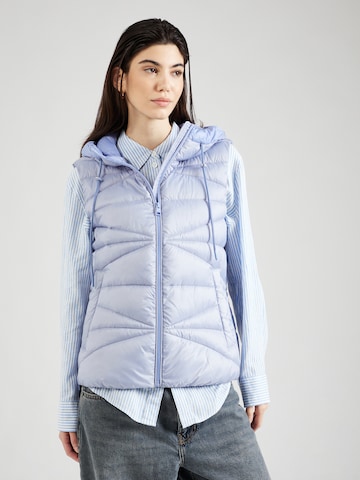 Gilet ESPRIT en bleu : devant