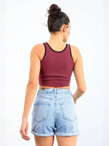 Tommy Life Top in Red