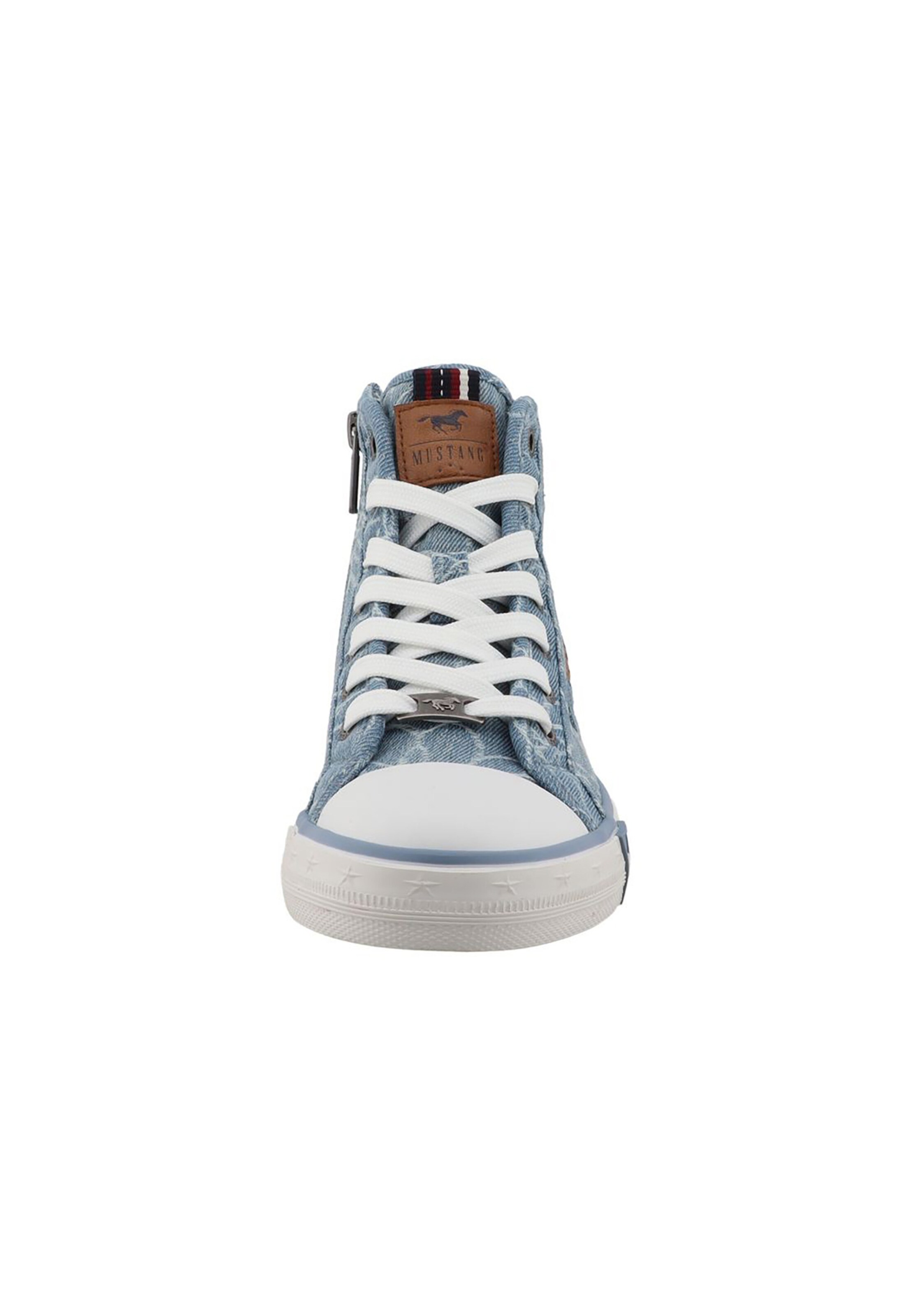 MUSTANG Sneakers hoog in Blauw