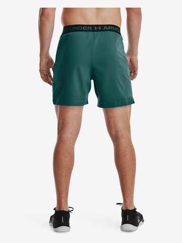 UNDER ARMOUR Regularen Športne hlače 'Vanish' | zelena barva