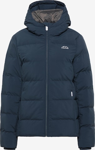 ICEBOUND Winter Jacket in Blue: front