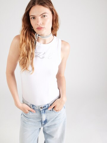 Karl Lagerfeld - Top em branco