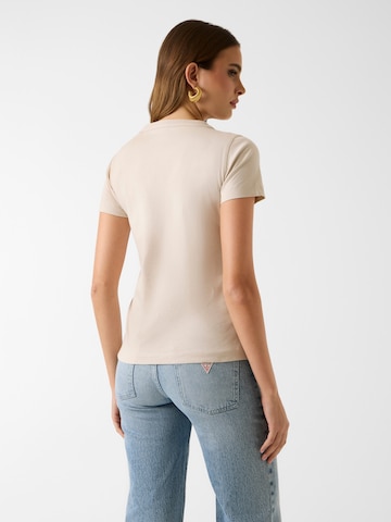 T-shirt GUESS en beige