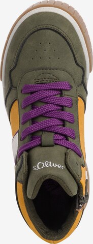s.Oliver Sneakers in Groen