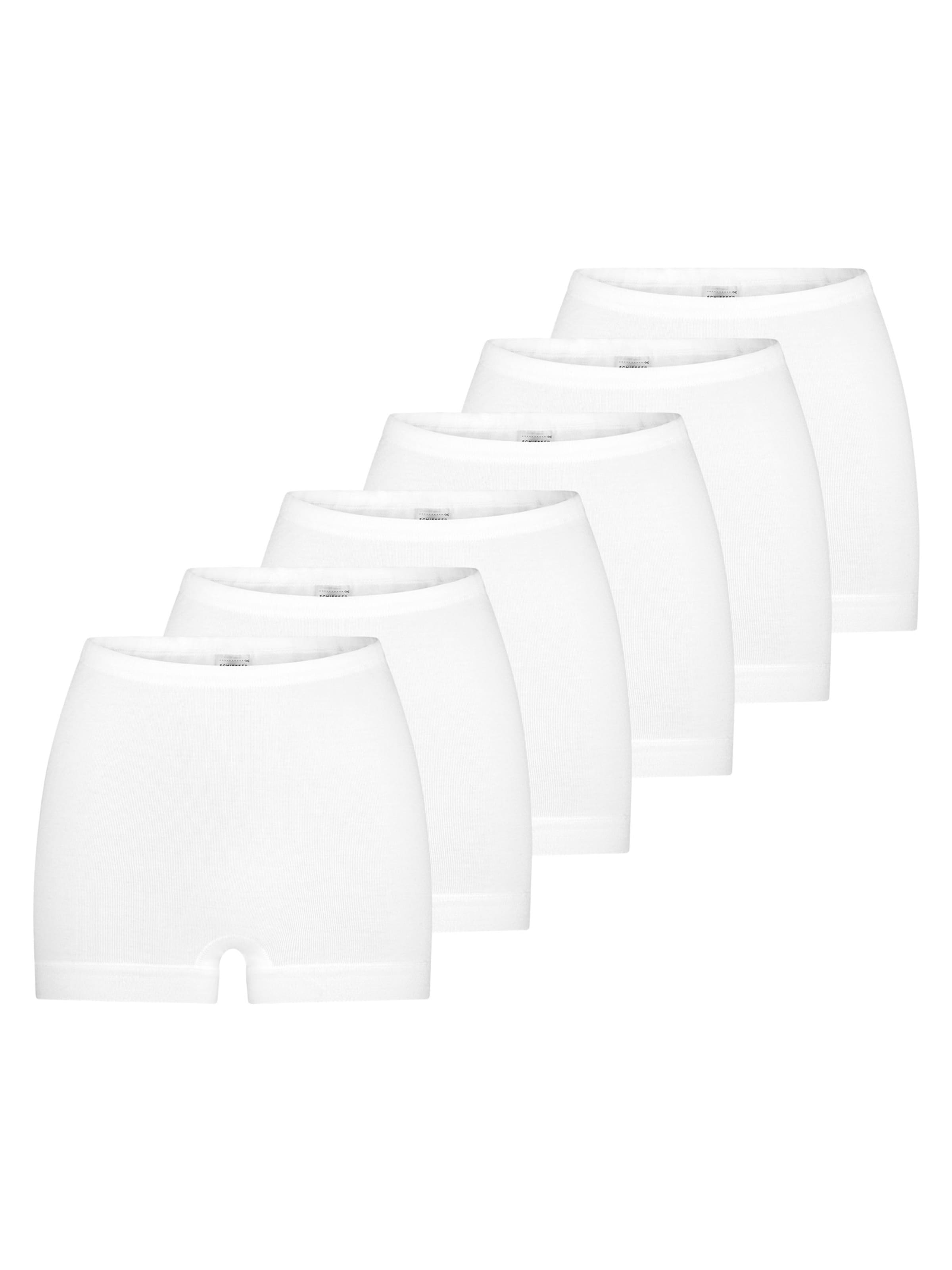SCHIESSER Broekje 'Original Classics Feinripp' in Wit: voorkant
