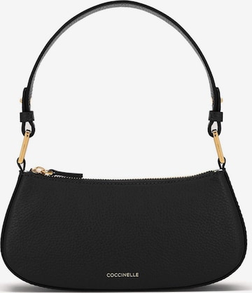 Borsa a spalla 'Coccinelle Shoulder Bag Silver' di Coccinelle in nero: frontale
