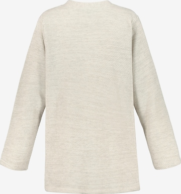 Ulla Popken Sweatjacke in Grau