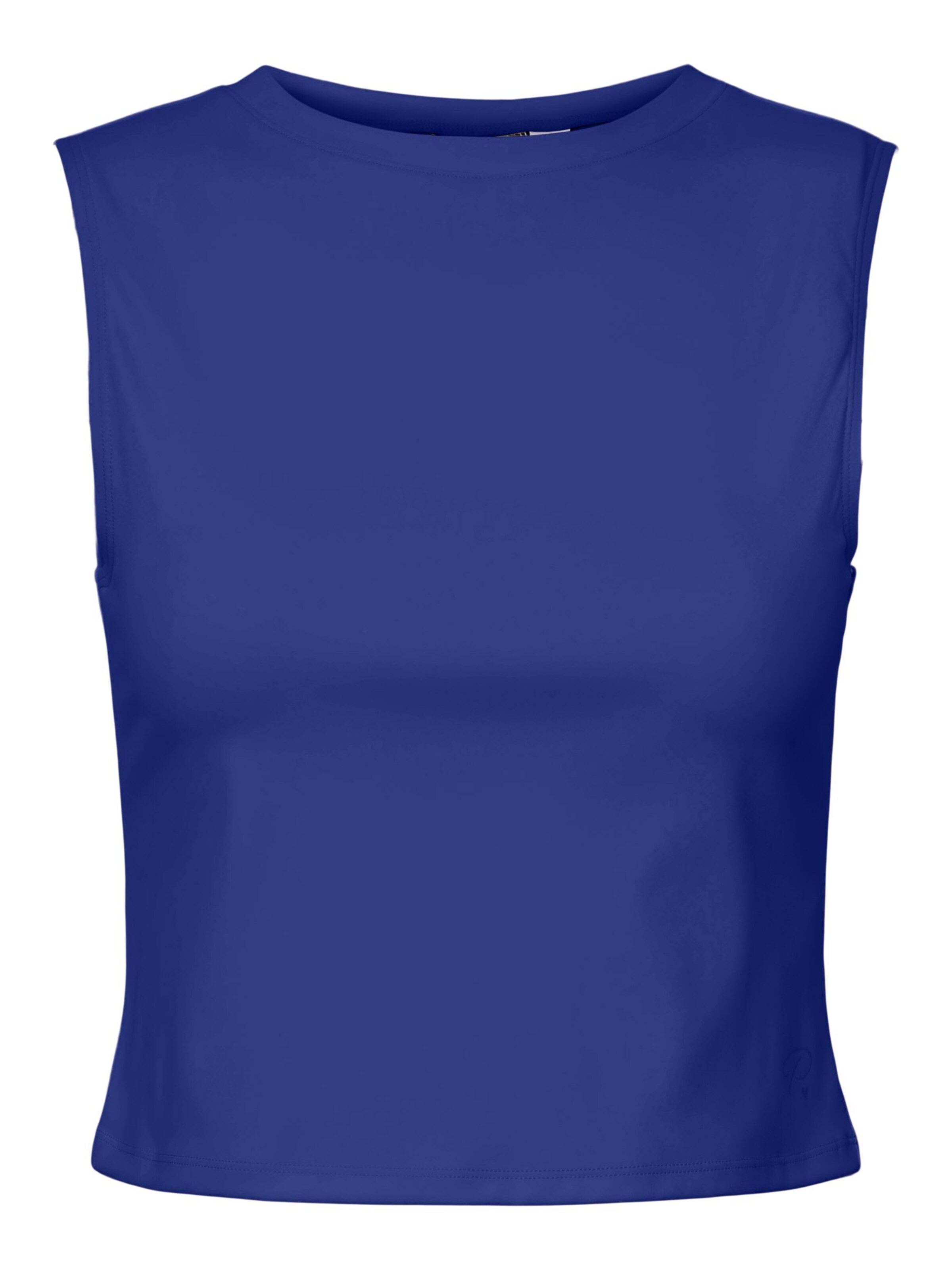 Top di PIECES in blu: frontale