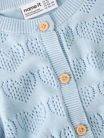 Cardigan NAME IT en bleu