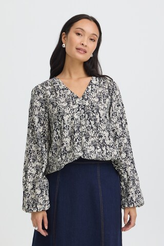 Fransa Blouse in Gemengde kleuren: voorkant