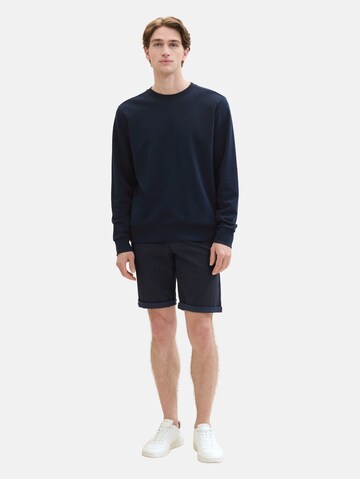 TOM TAILOR Regular Shorts in Blau