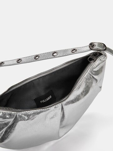 Pull&Bear Shoulder bag in Silver