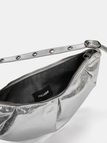 Pull&Bear Shoulder bag in Silver