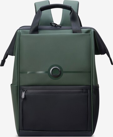 Delsey Paris Backpack 'Turenne' in Green: front