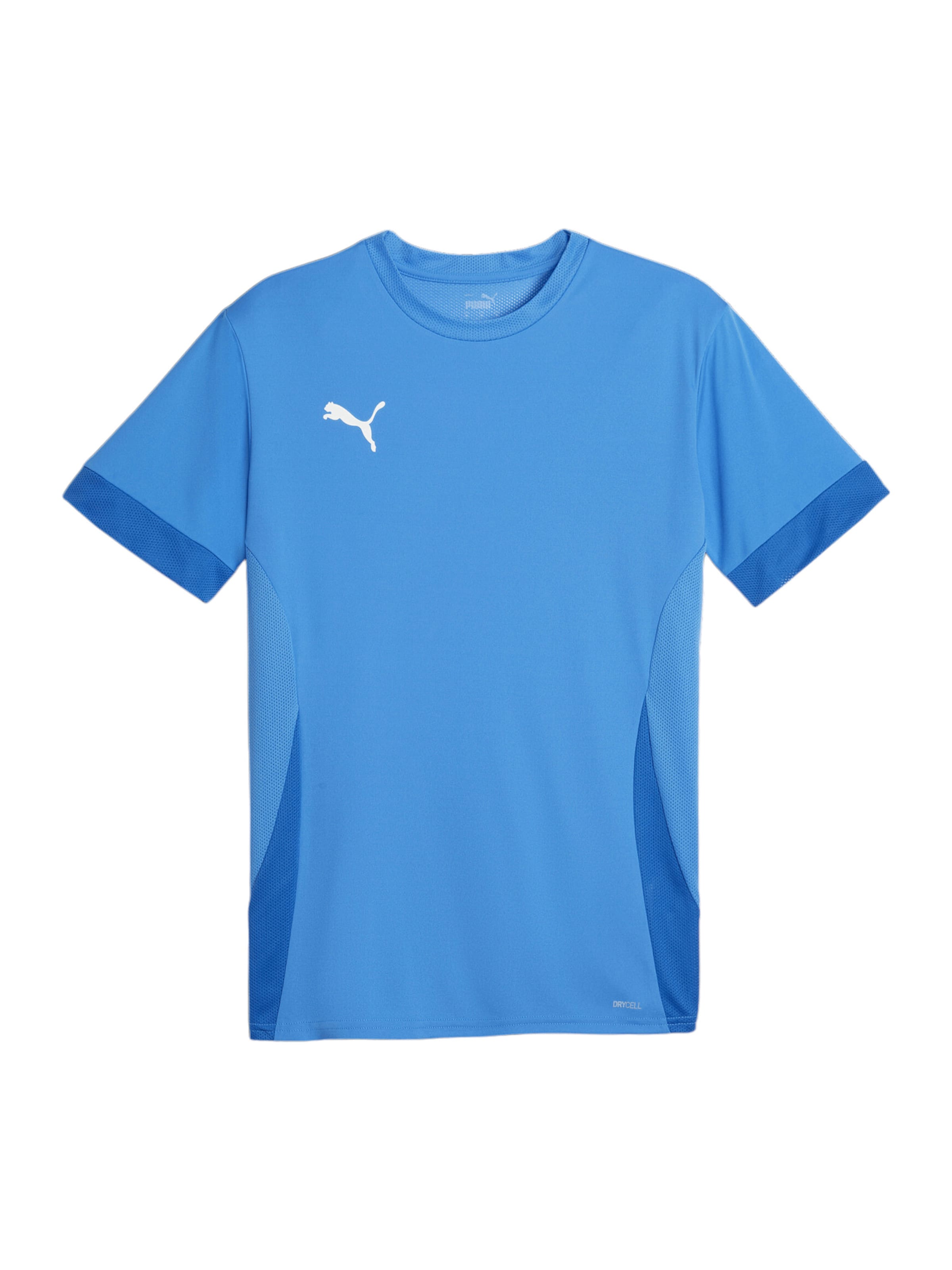 PUMA Camisa funcionais em azul / branco, Vista do artigo