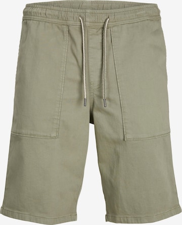 JACK & JONES Pants 'Lewis' in Green: front