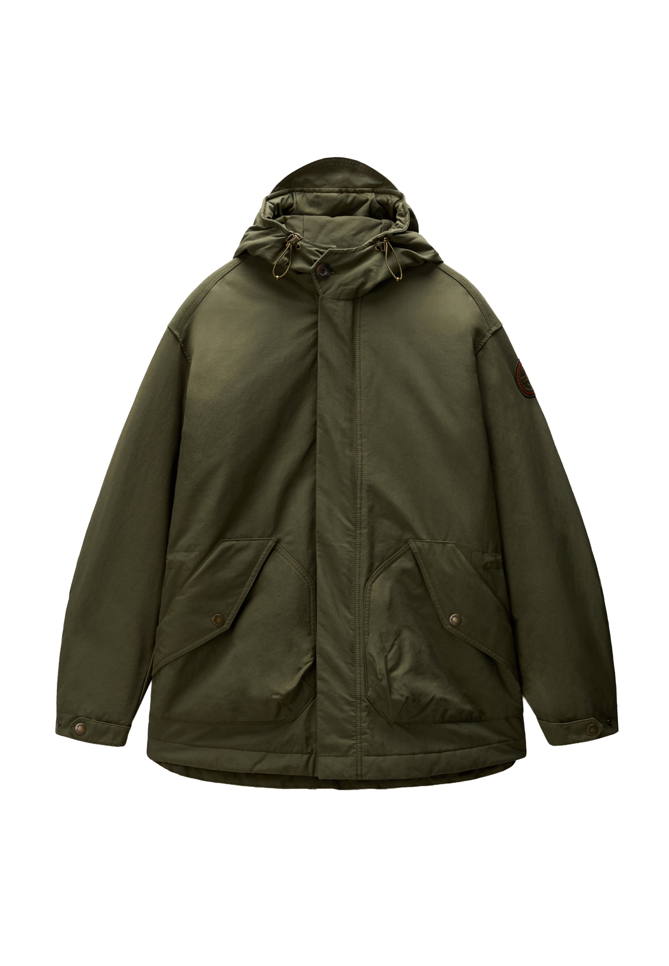 NAPAPIJRI - Chaqueta de entretiempo 'ASKO' en verde: frente