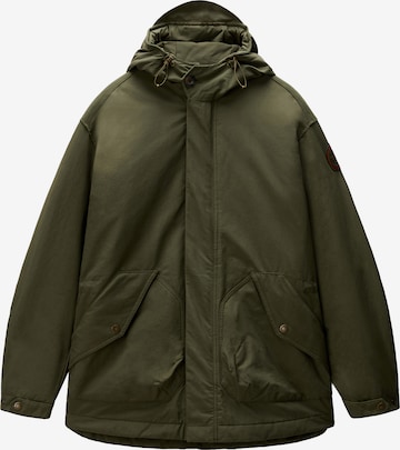 NAPAPIJRI - Chaqueta de entretiempo 'ASKO' en verde: frente