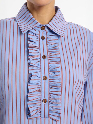 Ana Alcazar Blouse 'Evamoris' in Blue