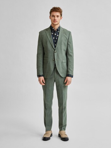 SELECTED HOMME Slim fit Colbert 'Oasis' in Groen