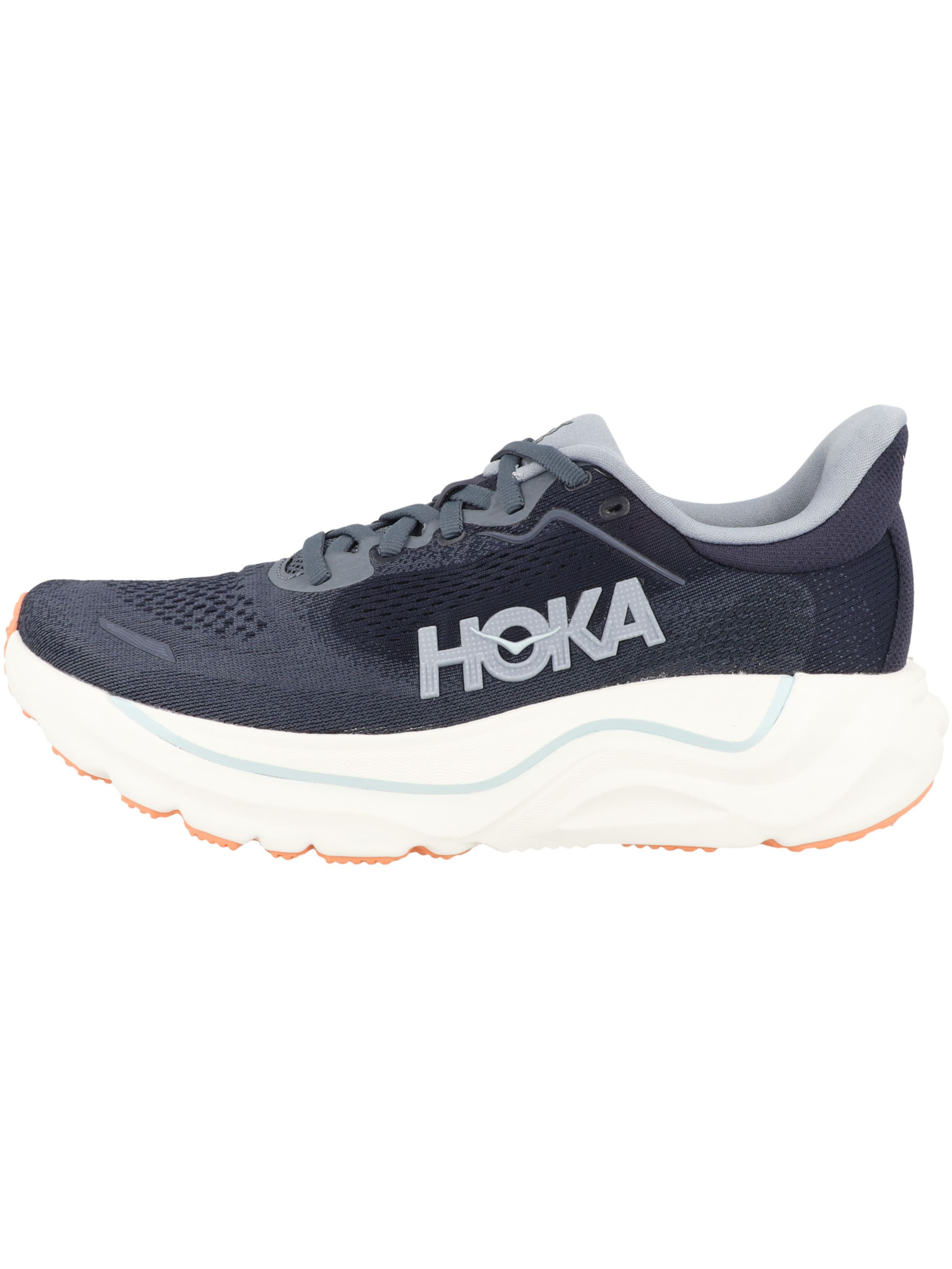Chaussure de course 'Arahi 9' HOKA en bleu : sur le côté