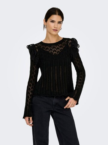 Pullover 'ONLAshley' di ONLY in nero: frontale