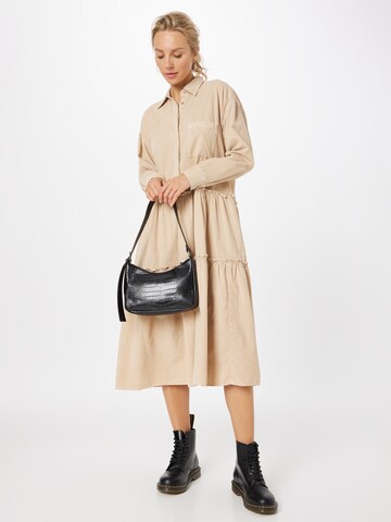 Herrlicher Shirt Dress 'Amie' in Beige