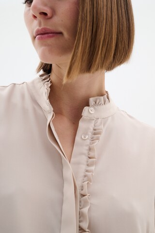 Chemisier 'VidenzoIW' InWear en beige