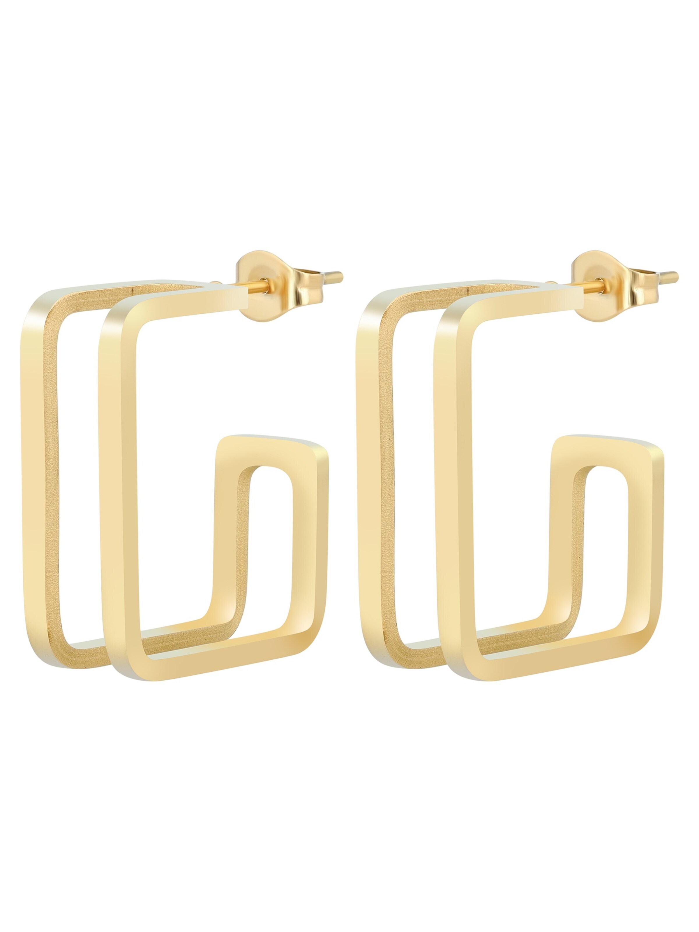 Akzent Earrings 'Vilja, hautverträglich' in Gold