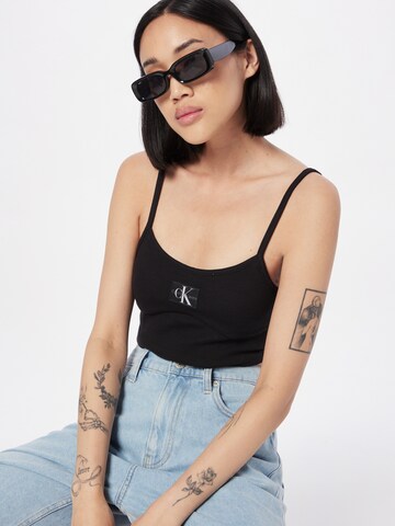 Calvin Klein Jeans Top in Black