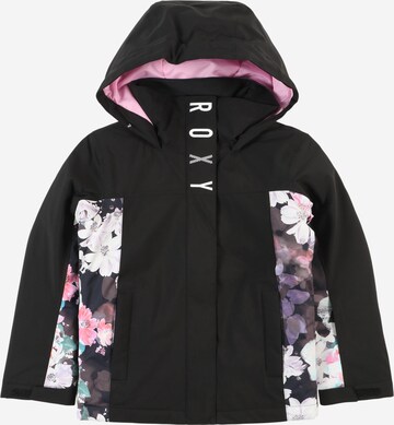 ROXY Athletic Jacket 'Galaxy' in Black: front