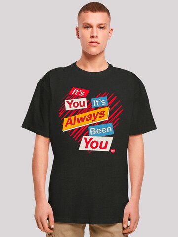 F4NT4STIC T-Shirt 'Sex Education It's Always You Netflix TV Series' in Schwarz: predná strana