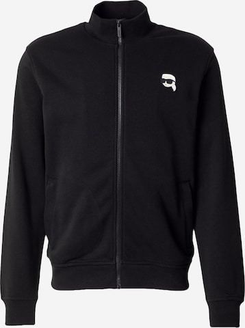 juoda Karl Lagerfeld Džemperis: priekis