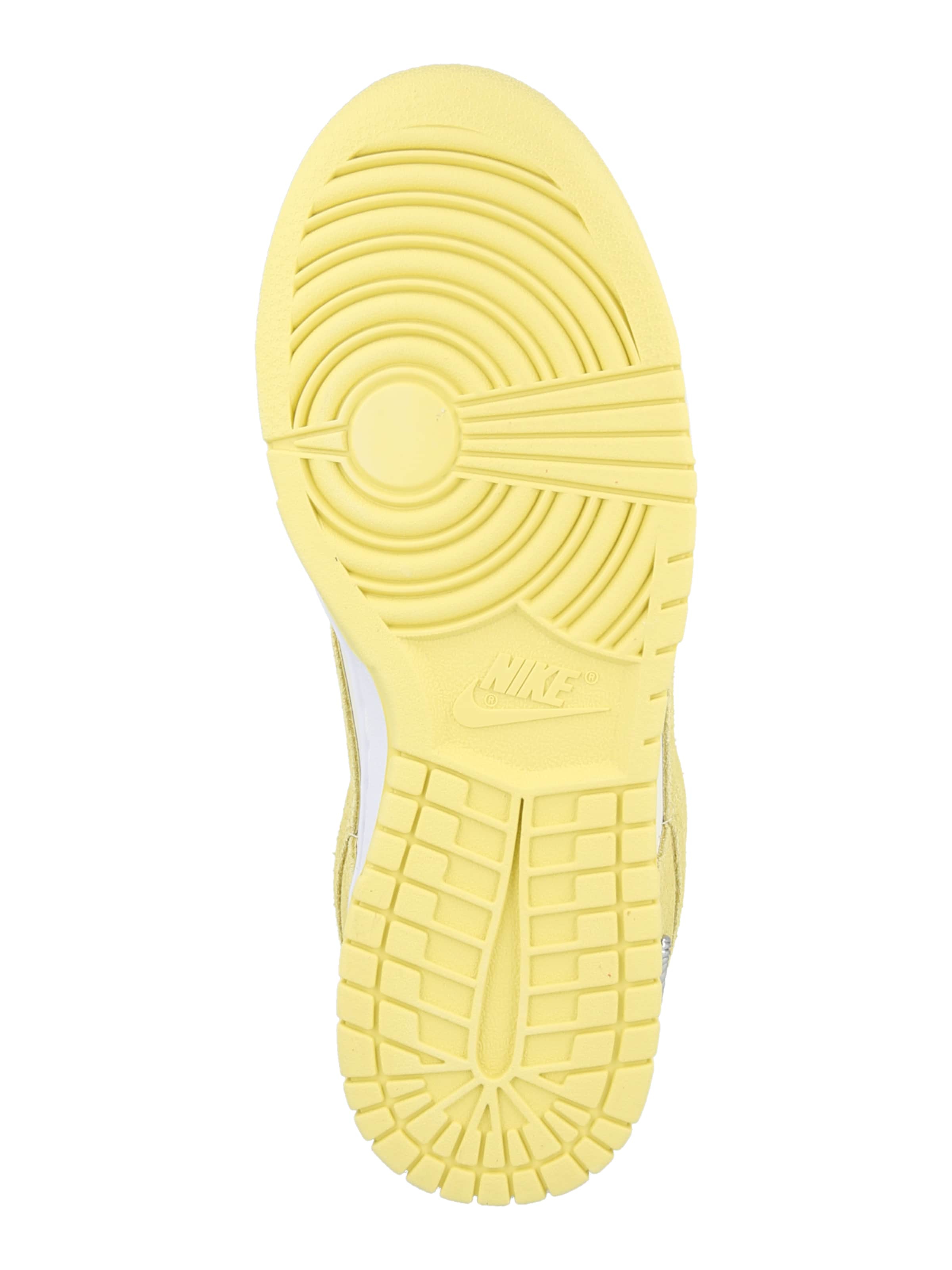 geltona Nike Sportswear Sportbačiai be auliuko 'Dunk'