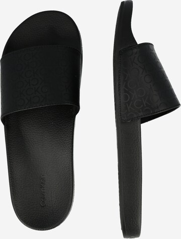 Calvin Klein أحذية للشواطئ بلون أسود
