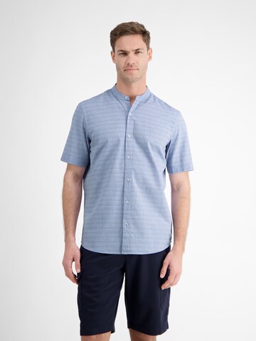 LERROS Regular fit Overhemd in Blauw: voorkant