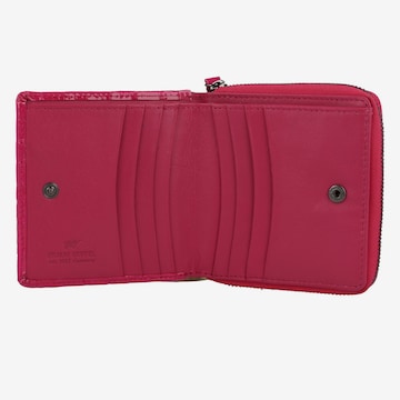 Braun Büffel Wallet 'Verona' in Pink