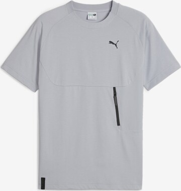 PUMA Functioneel shirt in Grijs: voorkant