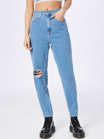 Tommy Jeans Jeans 'Mom' in Blue: front