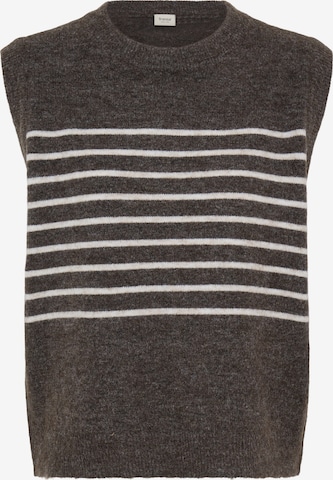 Fransa Pullover i brun: forside