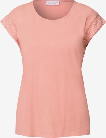 Street One Studio Shirt in Pink: front