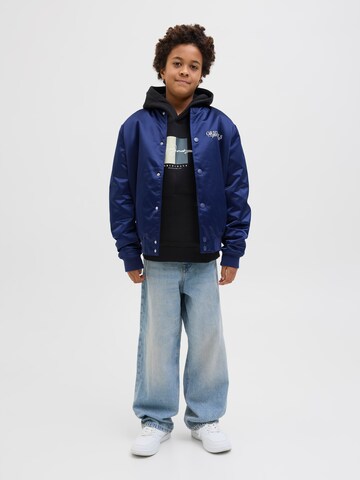 Jack & Jones Junior Mikina 'JORFrederiksberg' – černá