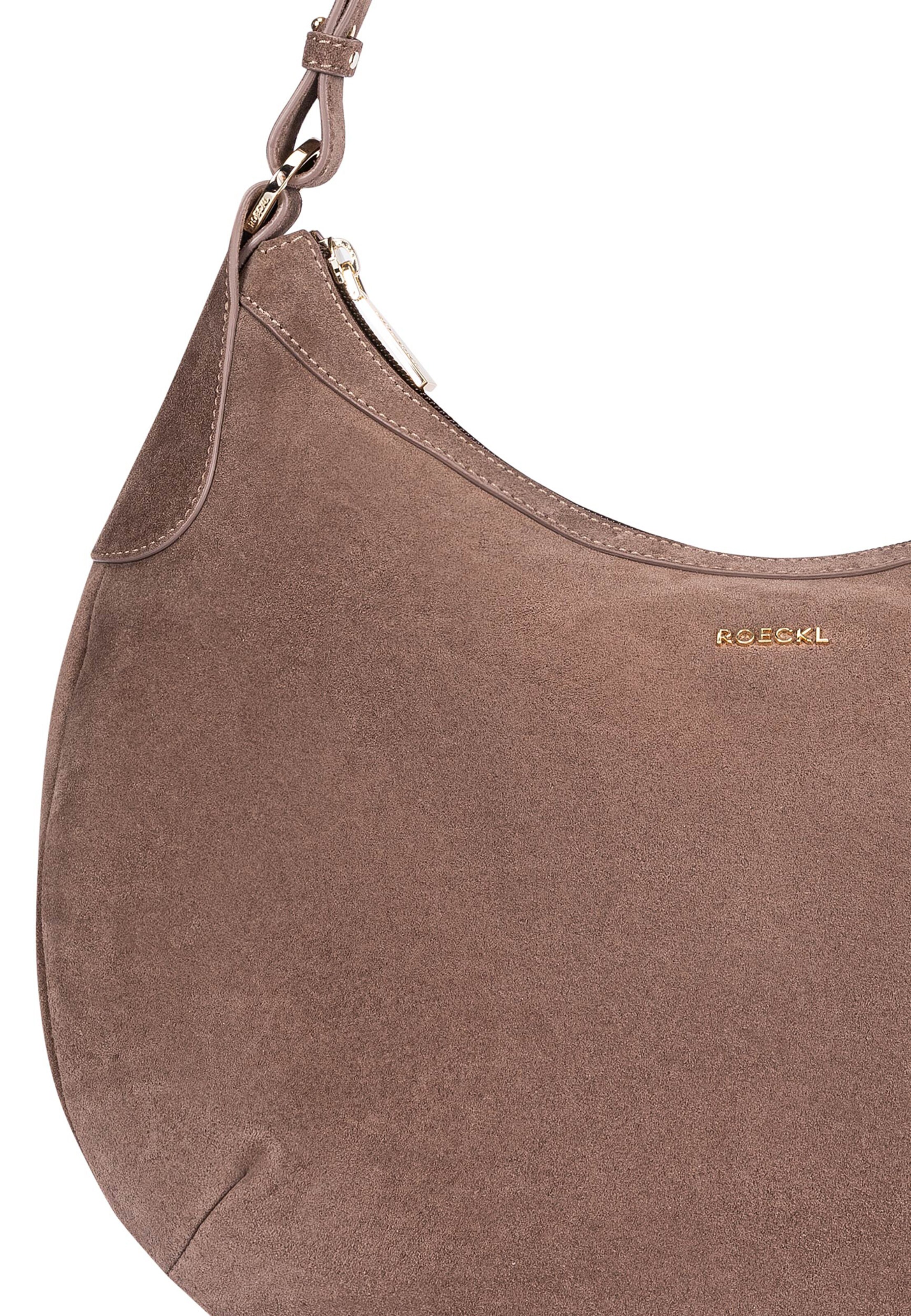 Borsa a spalla 'LIBERTY SCHULTERTASCHE NUBUK MEDIUM' di Roeckl in marrone