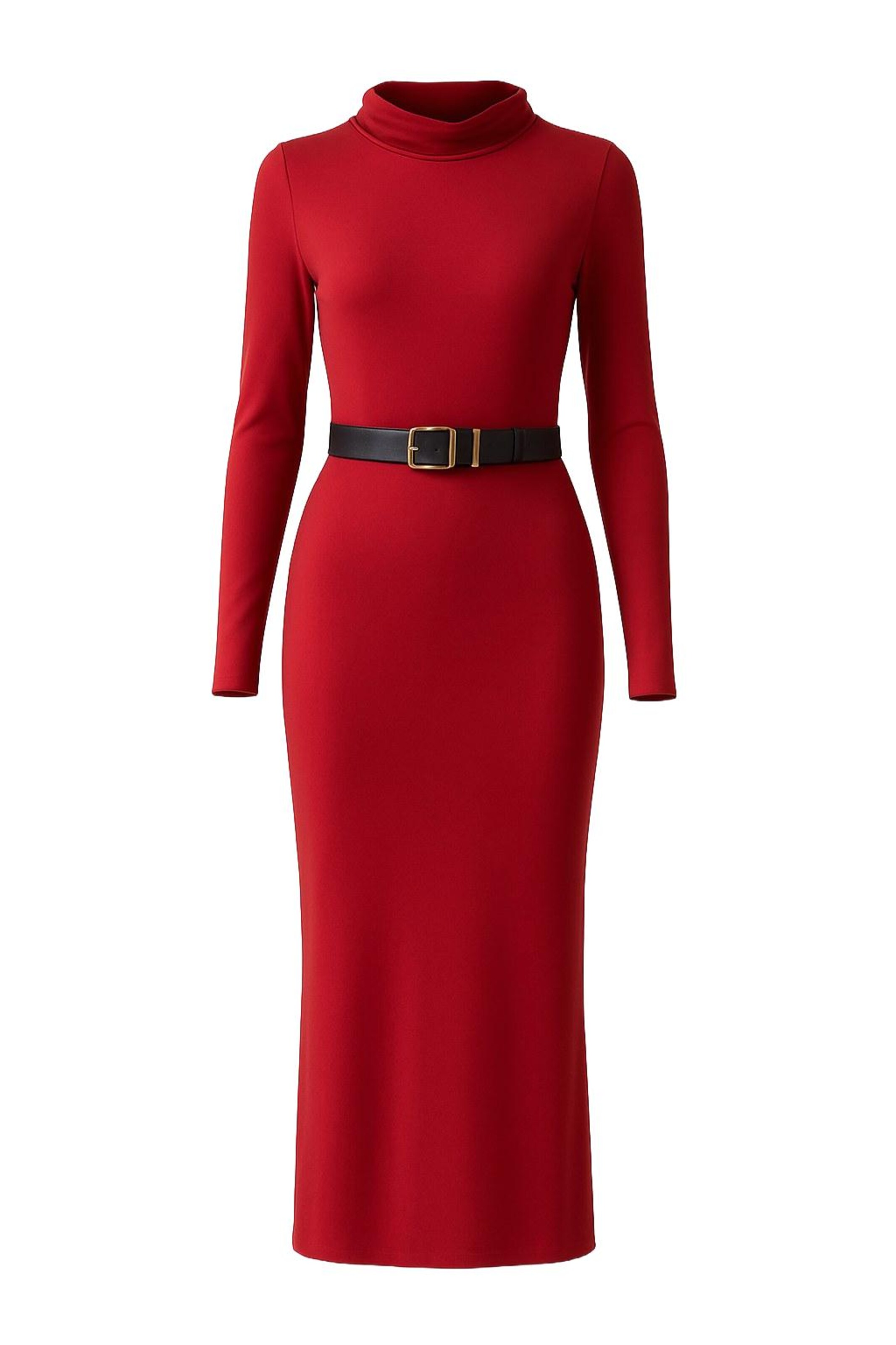 WOMAN VISION Kleid in rot, Produktansicht