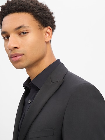 WILVORST Regular Fit Sakko in Schwarz