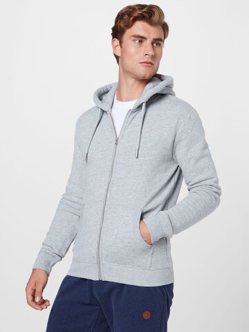 Superdry Sweatjacke 'VINTAGE' in Grau: predná strana