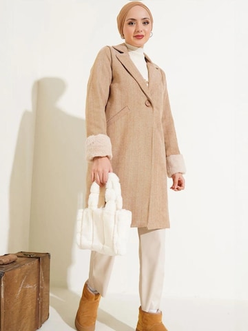 Bigdart - Sobretudo meia-estação em bege