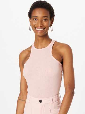 River Island Top in Pink: front